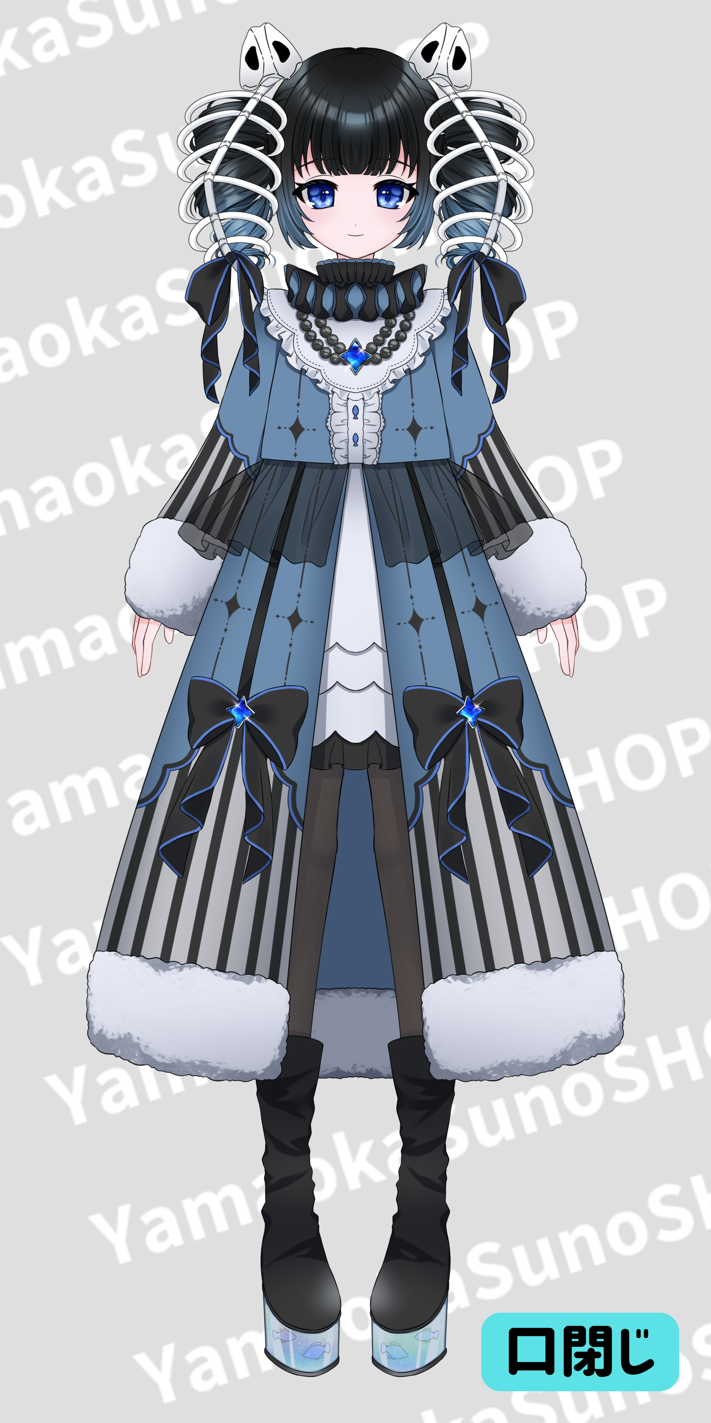 【IRIAM向け立ち絵イラスト】I-439【adopt/TRPG】