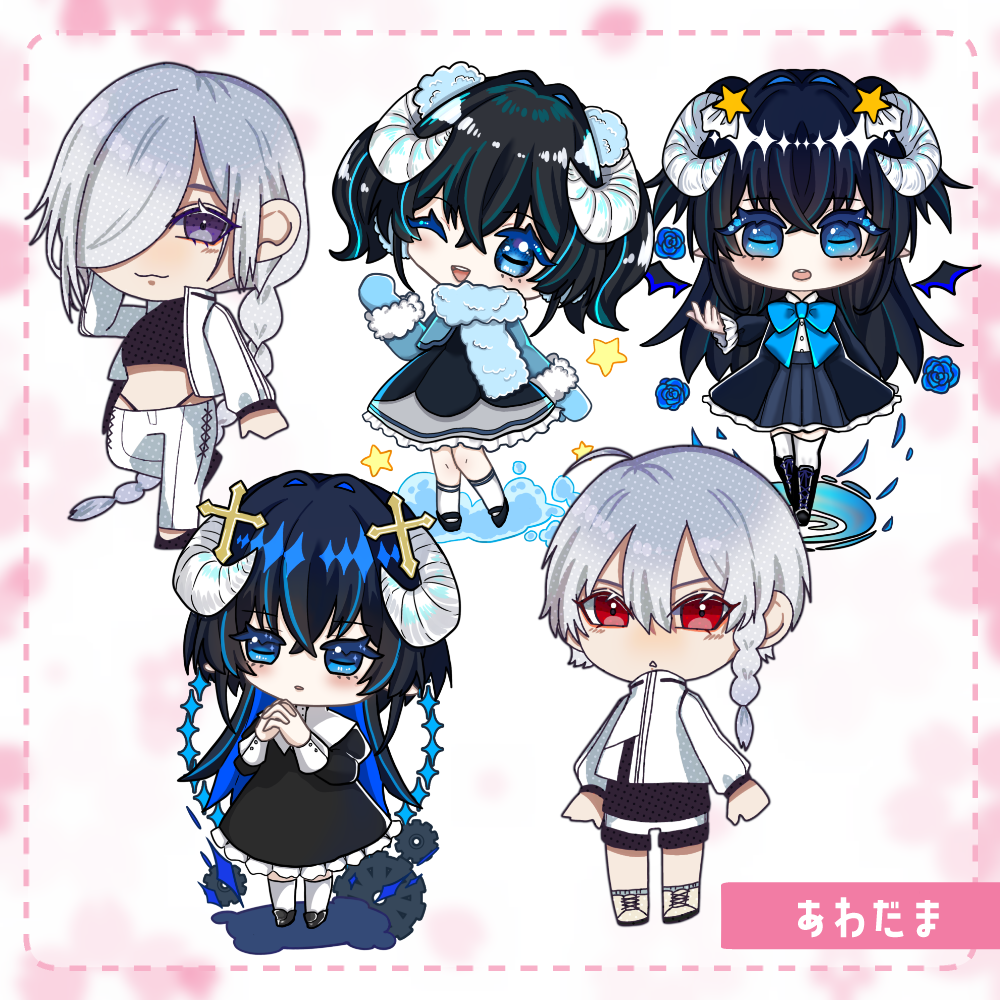 【ちびキャラ作成】さくら咲け!春を先取りチビキャラGACHA