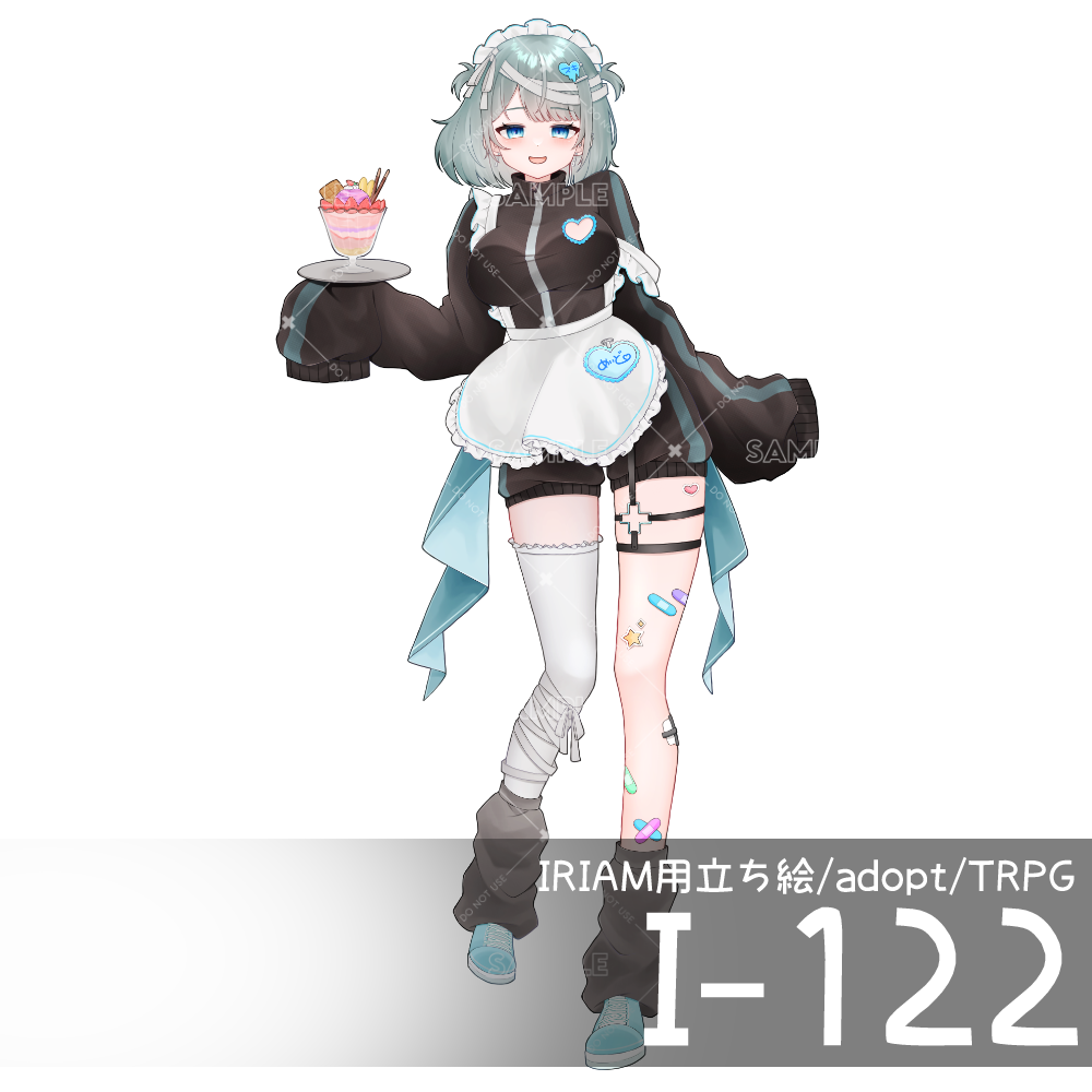 【IRIAM向け立ち絵イラスト】I-122【adopt/TRPG】