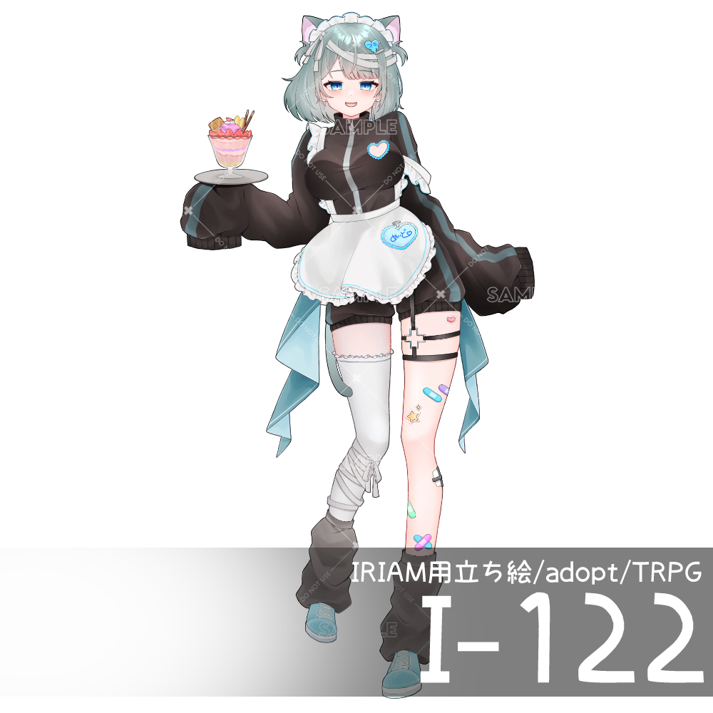 【IRIAM向け立ち絵イラスト】I-122【adopt/TRPG】