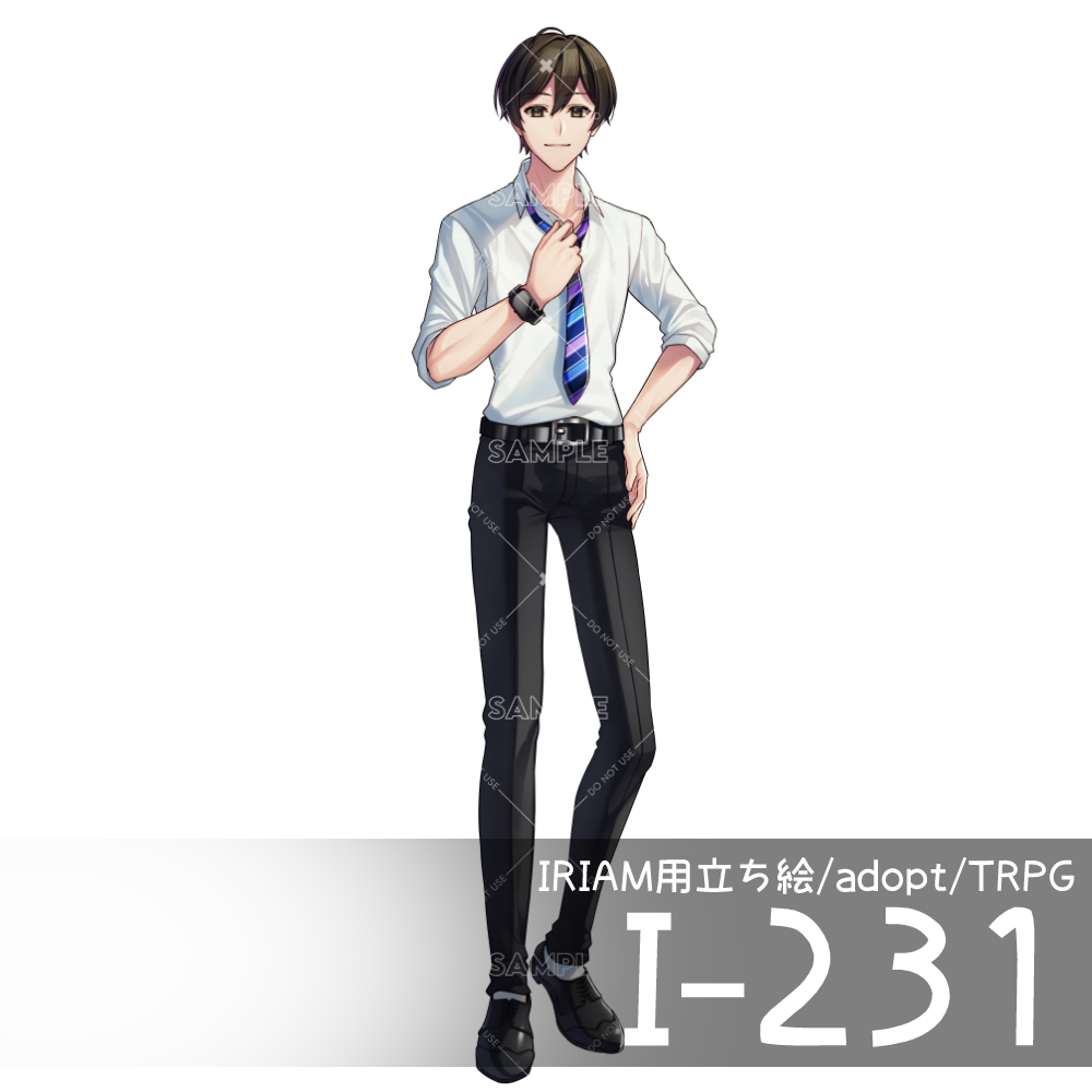 【IRIAM向け立ち絵イラスト】I-231【adopt/TRPG】