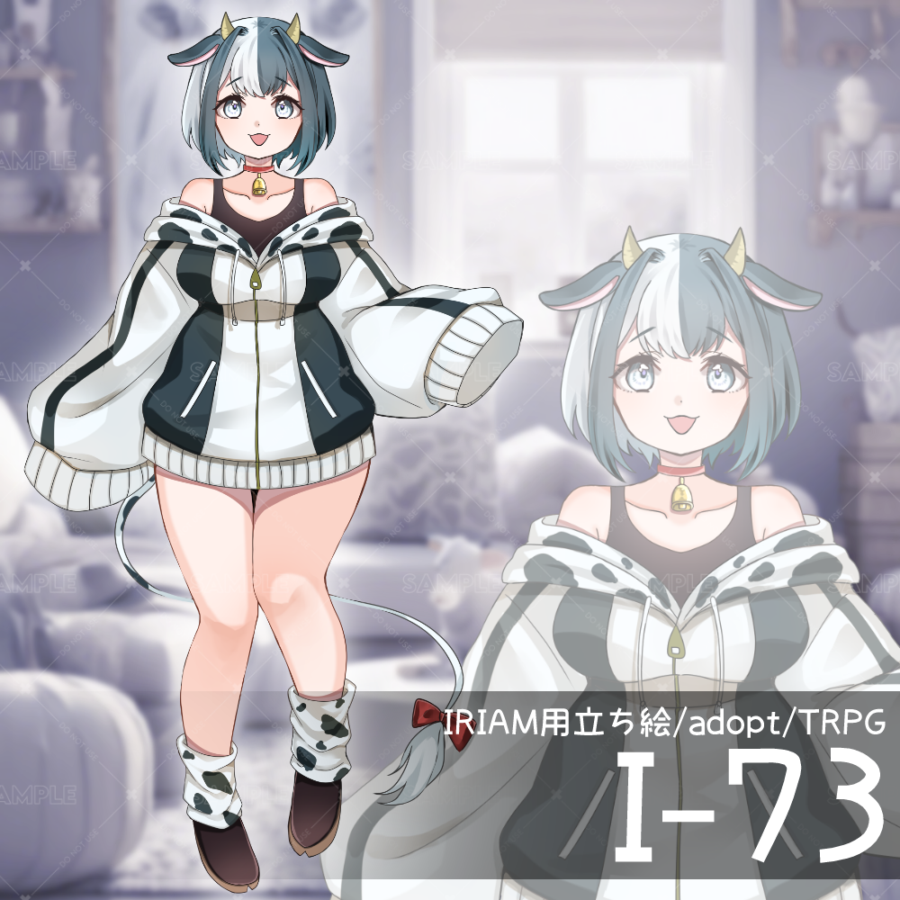【IRIAM向け立ち絵イラスト】I-73【adopt/TRPG】