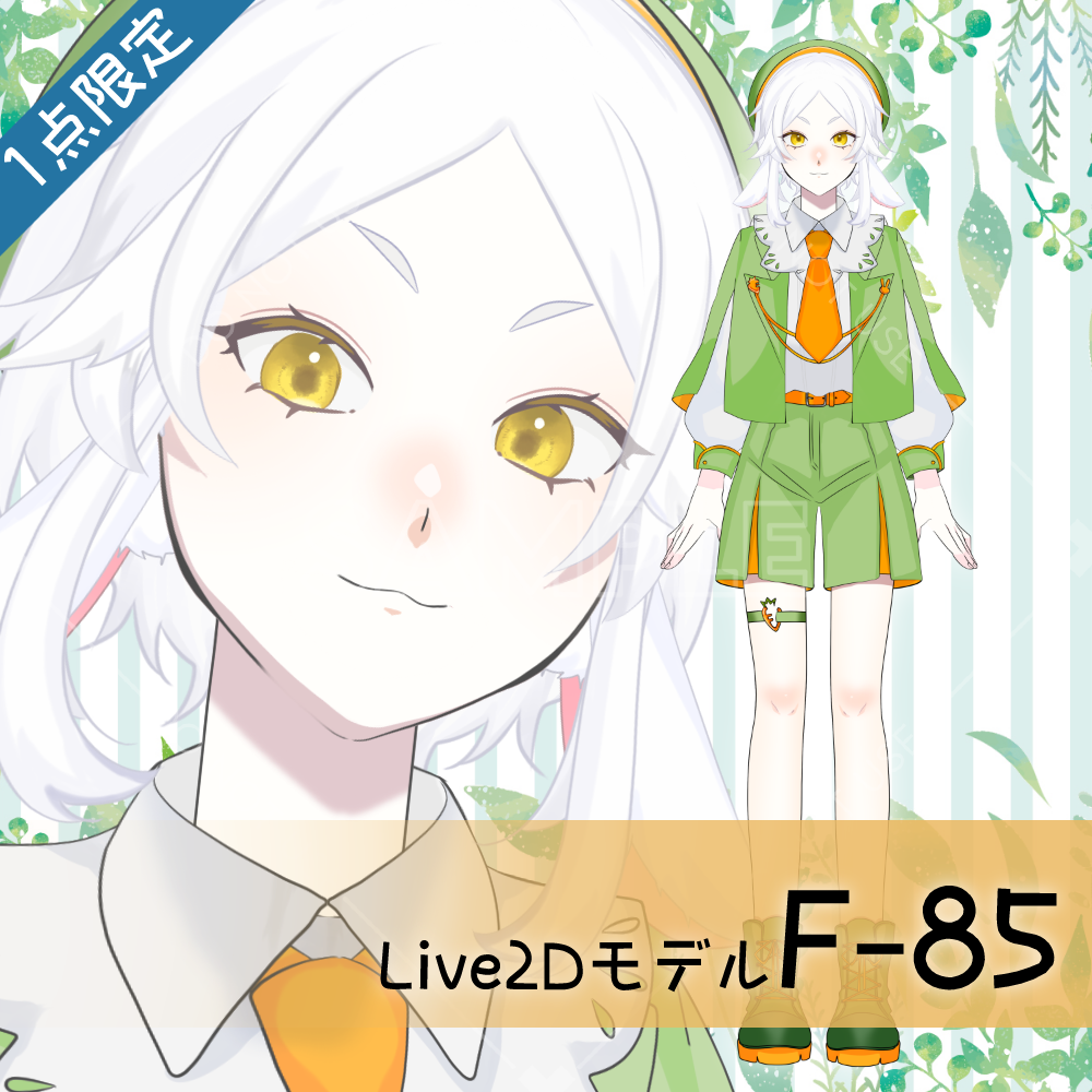 【Live2D販売モデル】F-85