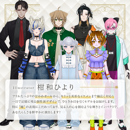 【Live2D作成】Vtuber Starter Pack Premier