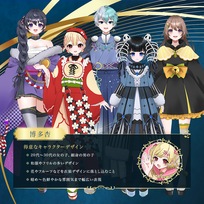 【Live2D作成】summer premium pack2026