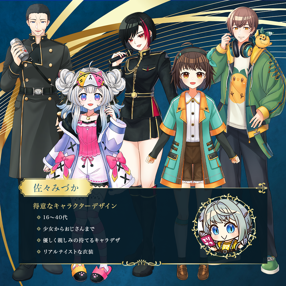 【Live2D作成】summer premium pack2026