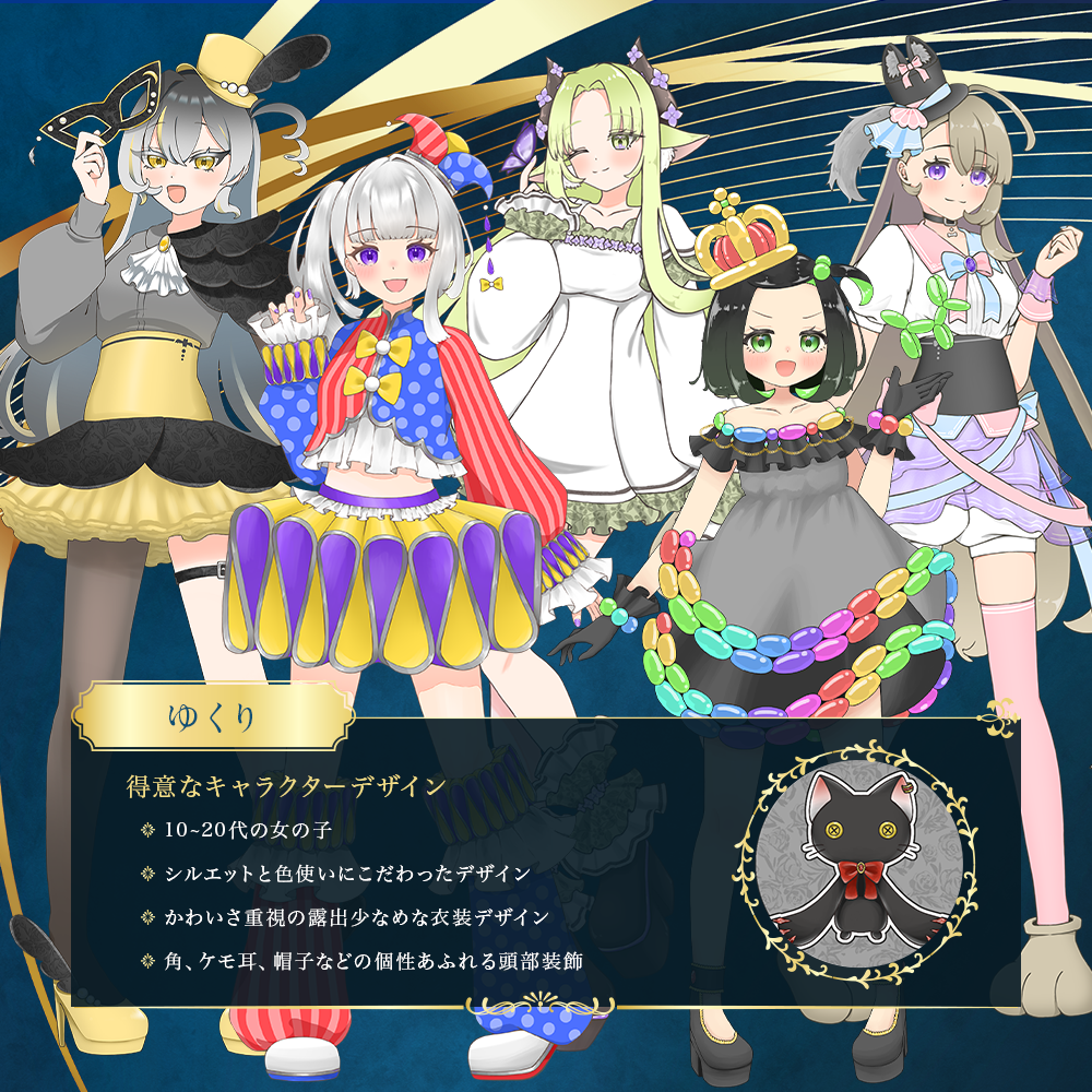【Live2D作成】summer premium pack2026