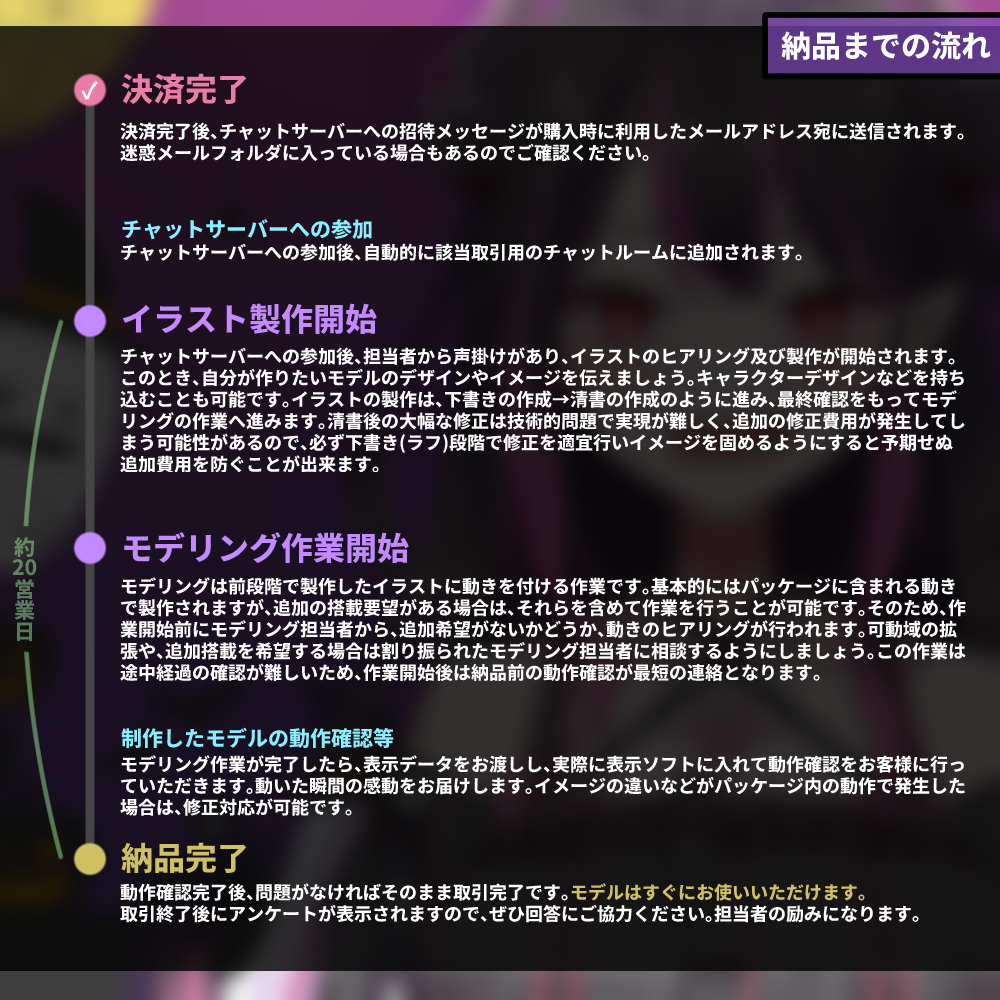 【バストアップLive2D作成】SPOOKY DRESS-UP