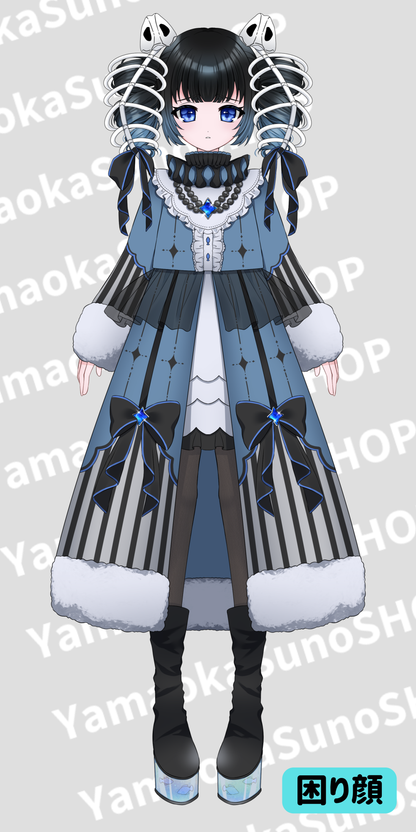 【IRIAM向け立ち絵イラスト】I-439【adopt/TRPG】