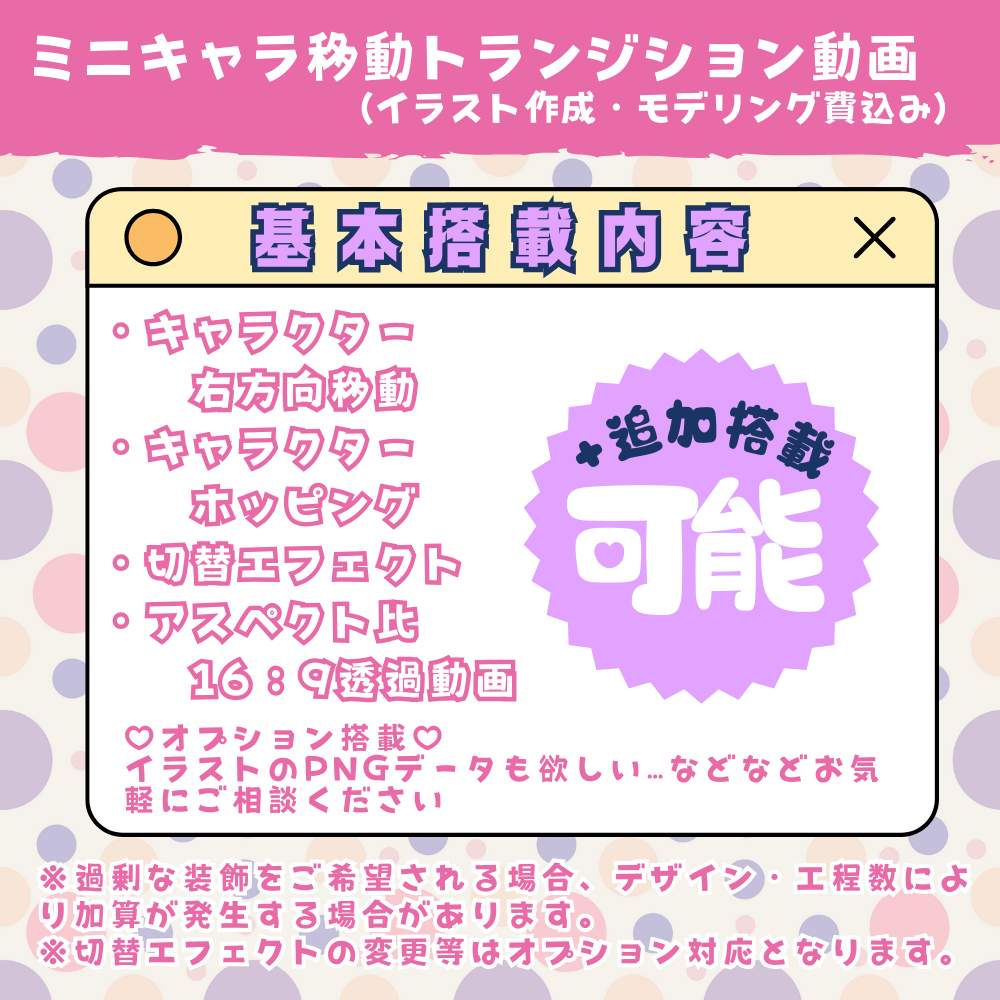 走る！ミニキャラトランジション