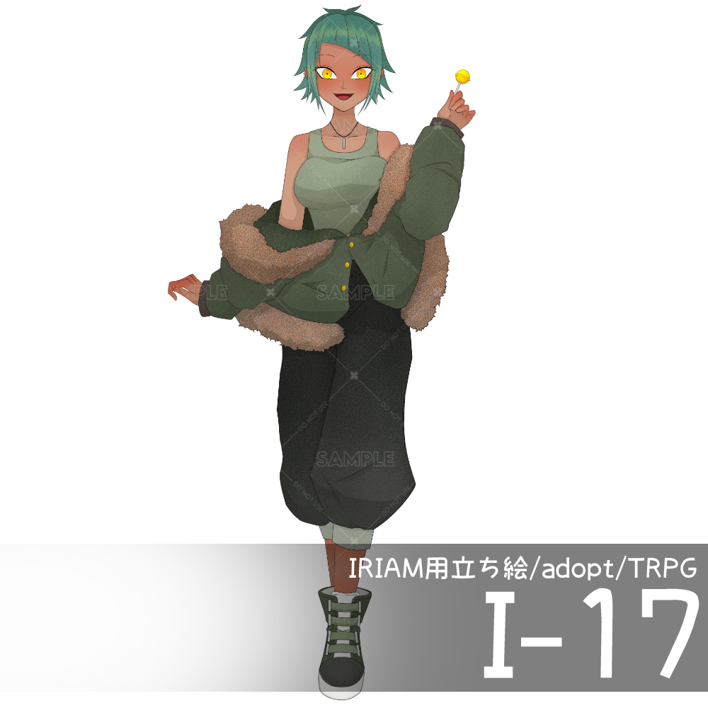 [IrAm Standing Illustration] I-17 [adopt/TRPG]