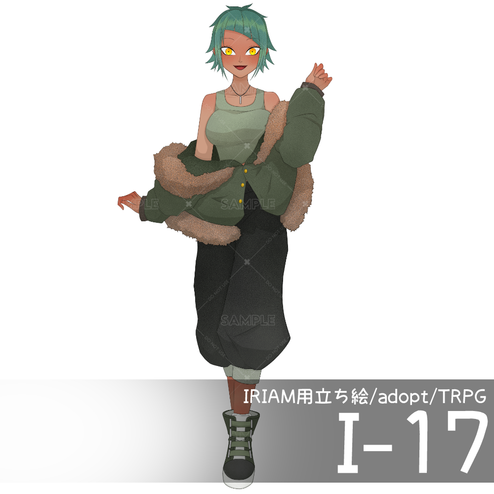 [IrAm Standing Illustration] I-17 [adopt/TRPG]