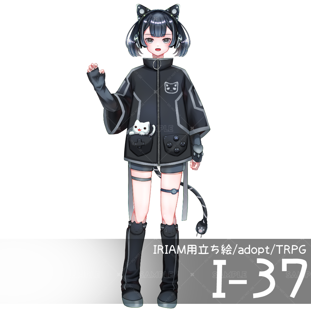 [IrAm Standing Illustration] I-37 [adopt/TRPG]