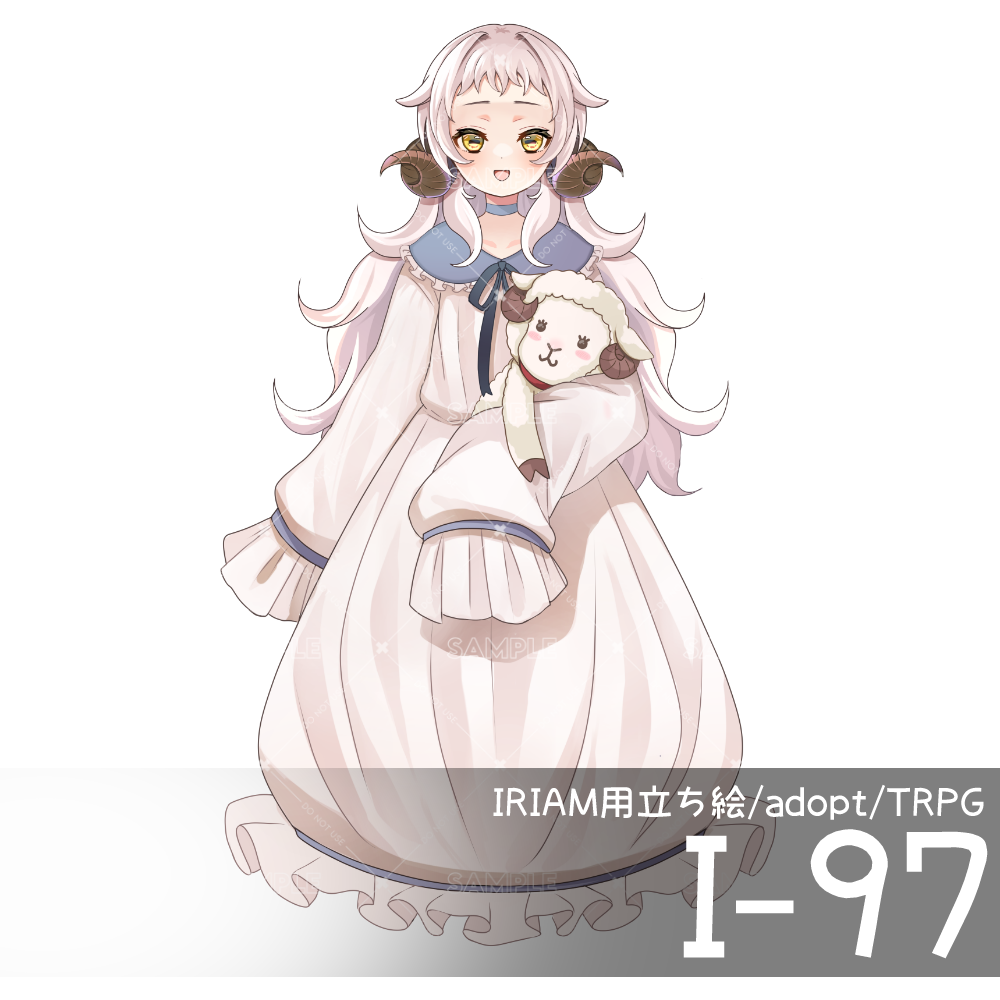 [Standing illustration for IRIAM] I-97 [adopt/TRPG]