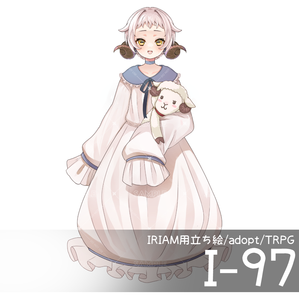 [Standing illustration for IRIAM] I-97 [adopt/TRPG]