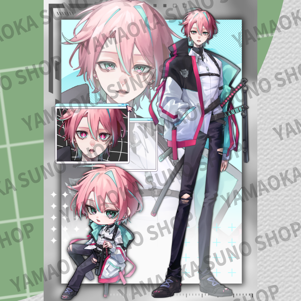 【IRIAM向け立ち絵イラスト】I-520【adopt/TRPG】