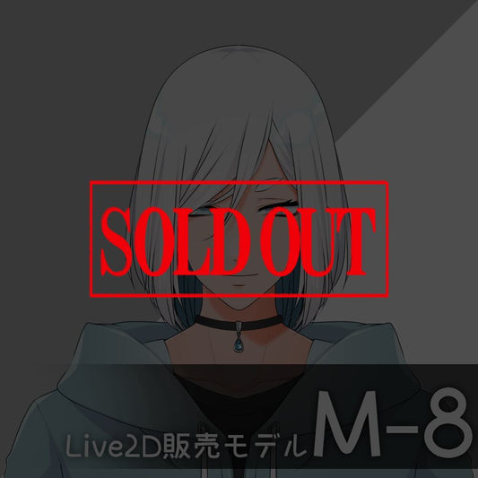 [Live2D sales model] M-8