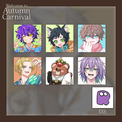 【イメージアイコン作成】welcome to Autumn Carnival