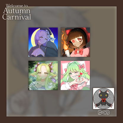 【イメージアイコン作成】welcome to Autumn Carnival
