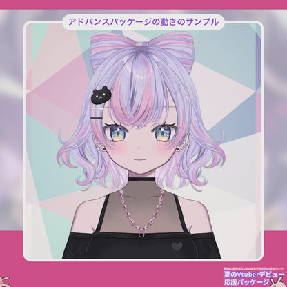 【Live2Dモデル作成】選べる！夏のVtuberデビュー応援パッケージ