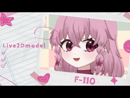 [Live2D sales model] F-110