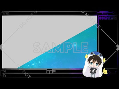 [Moving Streaming Overlay] Gaming Light 5 Color Set