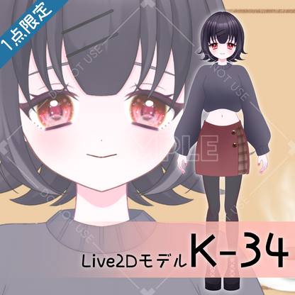 [Live2D sales model] K-34